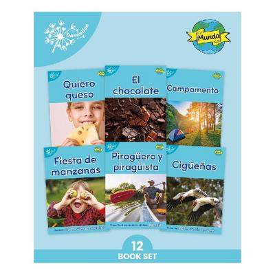 Phonic Books Dandelion Mundo Spanish Decodables Set 2