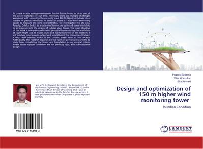 Design and optimization of 150 m higher wind monitoring tower