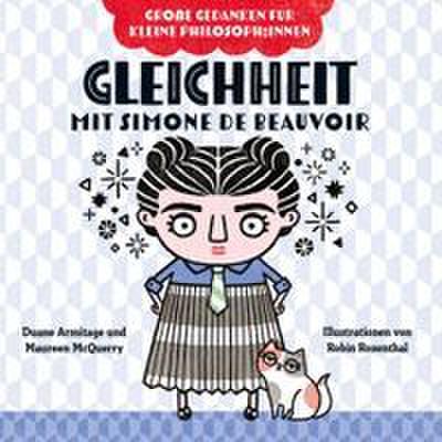 Gleichheit mit Simone de Beauvoir. Bilderbuch