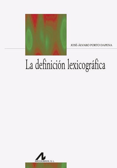 La definición lexicográfica