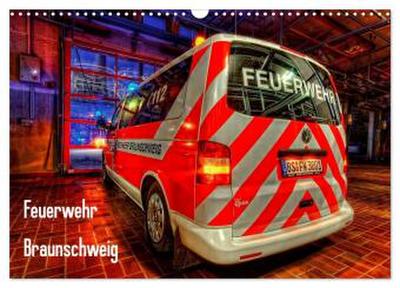 Feuerwehr Braunschweig (Wandkalender 2026 DIN A3 quer), CALVENDO Monatskalender
