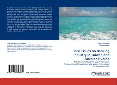 Risk Issues on Banking Industry in Taiwan and Mainland China