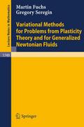 Variational Methods for Problems from Plasticity T