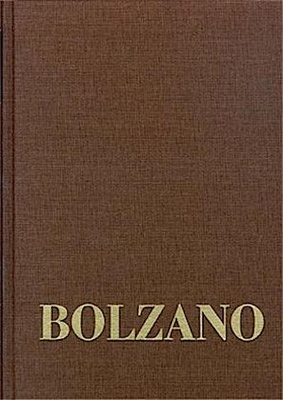 Bernard Bolzano Gesamtausgabe / Reihe III: Briefwechsel. Band 3,3: Briefe an Frantisek Príhonský 1846-1848