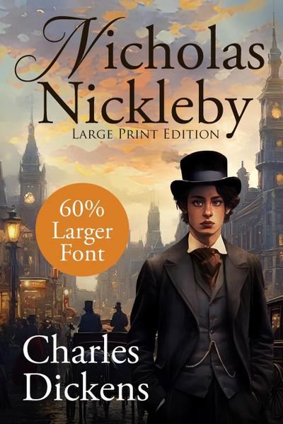 Nicholas Nickleby (Large Print, Unabridged)