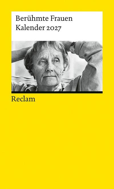 Berühmte Frauen. Kalender 2027