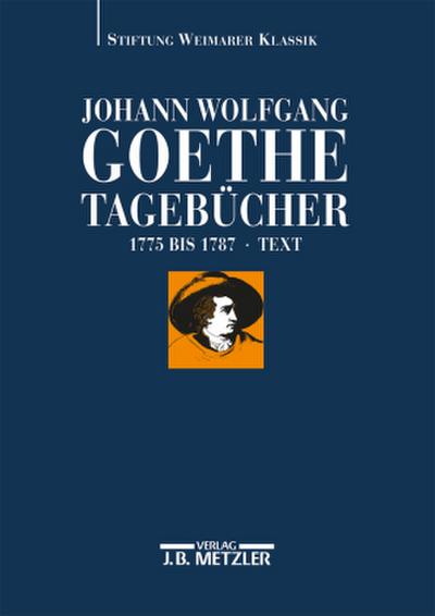Tagebücher, 10 Bde. in 20 Tl.-Bdn. Johann Wolfgang Goethe: Tagebücher; .