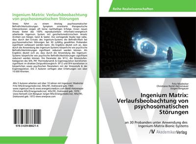 Ingenium Matrix: Verlaufsbeobachtung von psychosomatischen Störungen