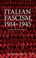 Italian Fascism, 1914-1945