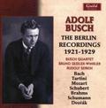 Die Berliner Aufnahmen 1921-1929