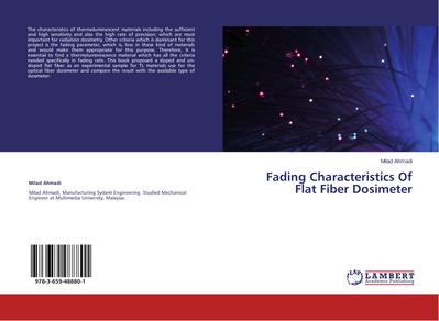Fading Characteristics Of Flat Fiber Dosimeter