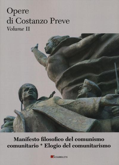 Preve, C: Manifesto filosofico del comunismo comunitario-Elo