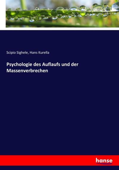 Psychologie des Auflaufs und der Massenverbrechen