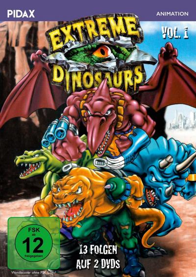 Extreme Dinosaurs. Vol.1, 2 DVD