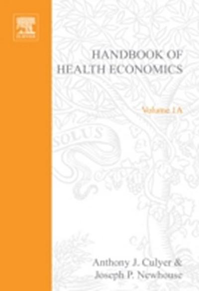 Handbook of Health Economics