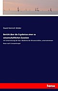Bericht über die Ergebnisse einer zu wissenschaftl
