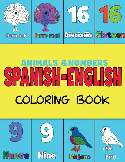 Spanish and English, Coloring & Activity Book