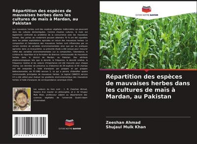 Répartition des espèces de mauvaises herbes dans les cultures de maïs à Mardan, au Pakistan