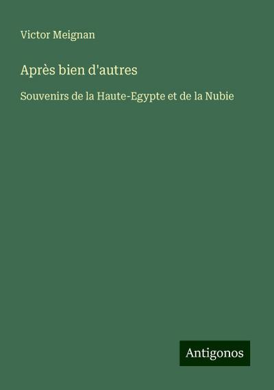 Après bien d’autres