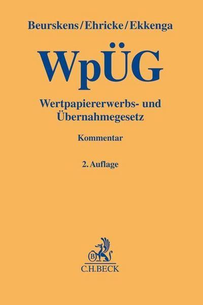 Wertpapiererwerbs- und Übernahmegesetz (WpÜG), Kommentar