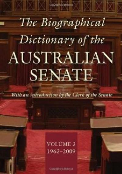 The Biographical Dictionary of the Australian Senate