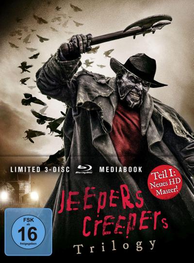 Jeepers Creepers Trilogy, 3 Blu-ray (Limitiertes Mediabook)