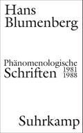 Phänomenologische Schriften