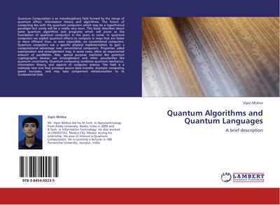 Quantum Algorithms and Quantum Languages