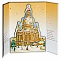 Dresdner Frauenkirche Große Adventskalender-Karte