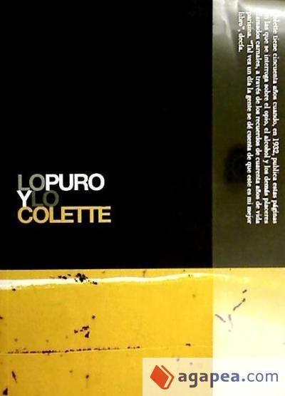 Colette: Puro y lo impuro