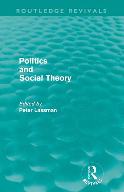 Politics and Social Theory