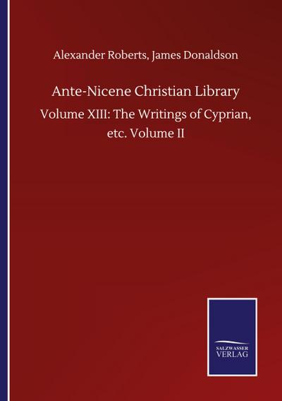 Ante-Nicene Christian Library