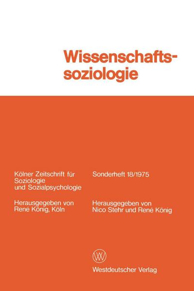 Wissenschaftssoziologie
