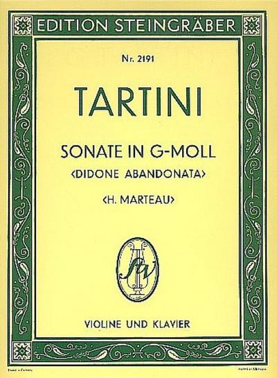 Sonate g-Moll "Didone abbandonata"für Violine und Klavier