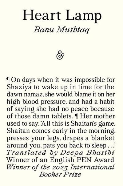 Heart Lamp: Winner of the 2025 International Booker Prize