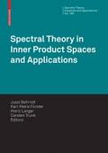 Spectral Theory in Inner Product Spaces and Applic