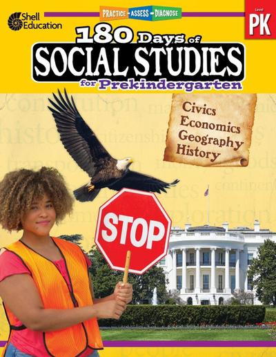 180 Days of Social Studies for Prekindergarten: Practice, Assess, Diagnose