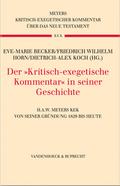 Der »Kritisch-exegetische Kommentar« in seiner Geschichte