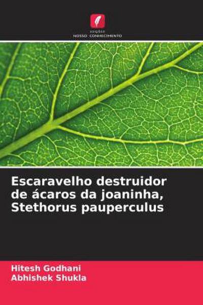 Escaravelho destruidor de ácaros da joaninha, Stethorus pauperculus