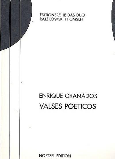 Valses poeticosfür 2 Gitarren