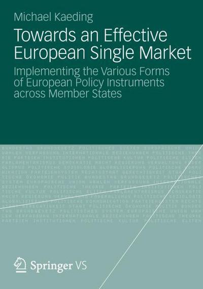 Towards an Effective EU Regulatory Framework