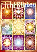 LichtBlüten. 9 Energie-Mandals DIN A3 Poster