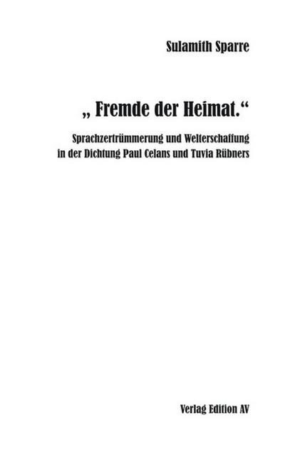 ’Fremde der Heimat’