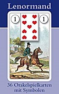 Lenormand Orakelspielkarten mit Symbolen