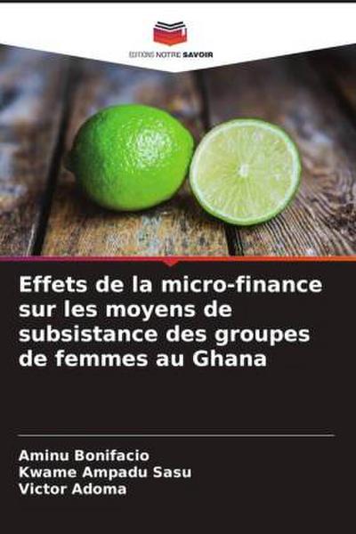 Effets de la micro-finance sur les moyens de subsistance des groupes de femmes au Ghana