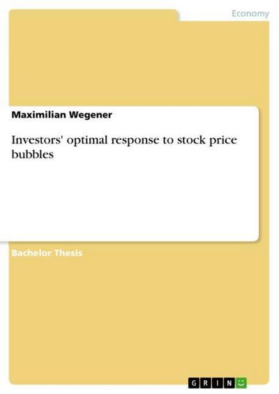 Investors’ optimal response to stock price bubbles