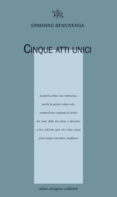 Cinque atti unici