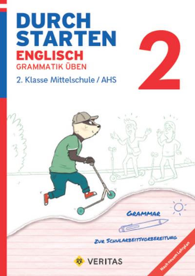 Durchstarten 2. Klasse - Englisch Mittelschule/AHS - Grammatik