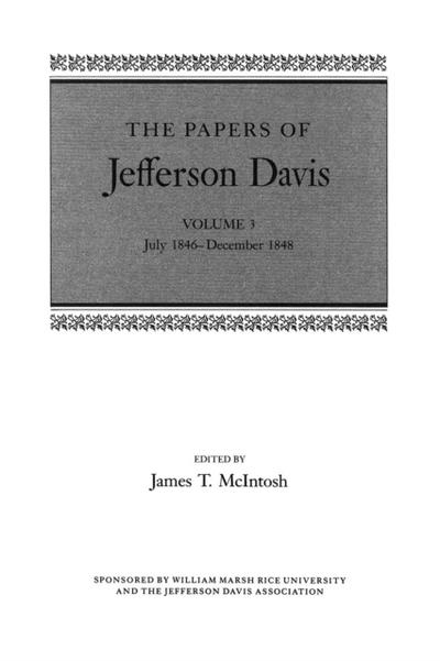 The Papers of Jefferson Davis