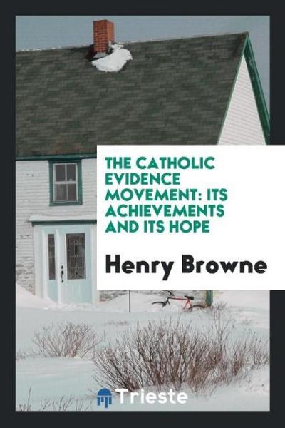 The Catholic evidence movement